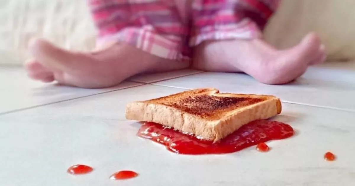 Це не «закон підлості»: чому бутерброд падає маслом униз