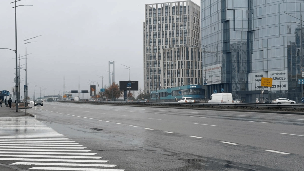 Рух Південним мостом у Києві частково обмежили