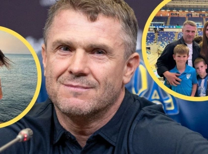 Молодша на 15 років і народила троє дітей: що відомо про дружину тренера Реброва