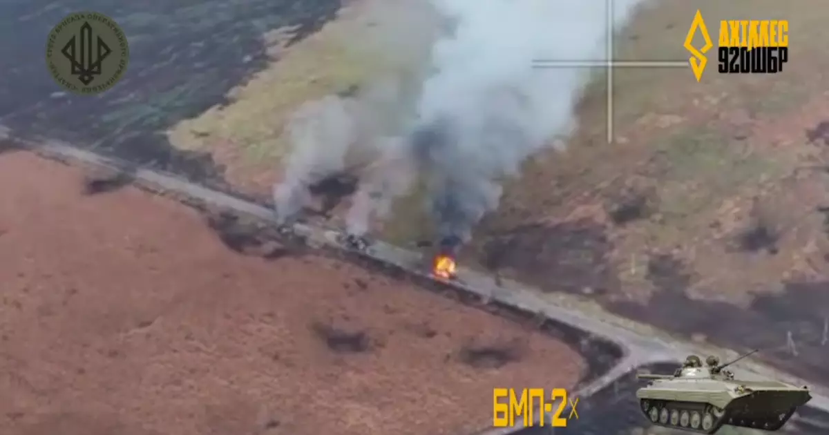 Українські штурмовики знищили ворожу техніку