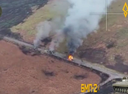 Українські штурмовики знищили ворожу техніку