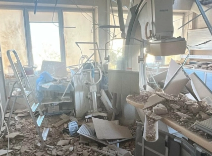 РФ вдруге атакувала Інститут Стражеска в Києві — є поранений