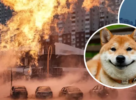 «Що це за балістичний дощ?» — українці кепкують і створюють меми про нічний обстріл РФ