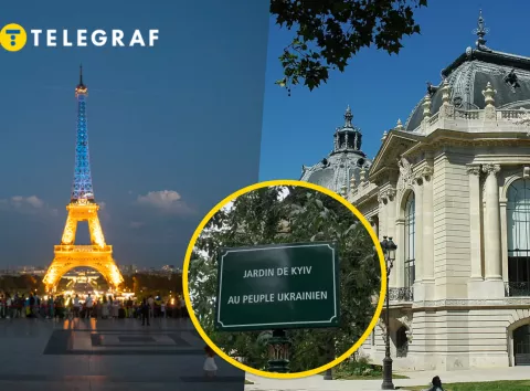 У самому серці Парижа відкрили місце, присвячене Києву — його урочисто відкрив Кличко